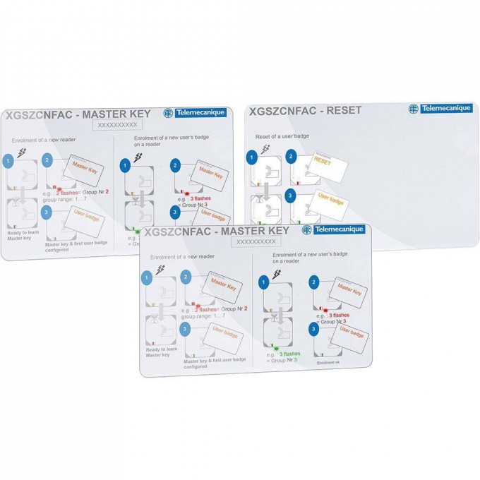 Радиочастотная идентификация (RFID) TELEMECANIQUE Sensors XGSZCNFAC 486521