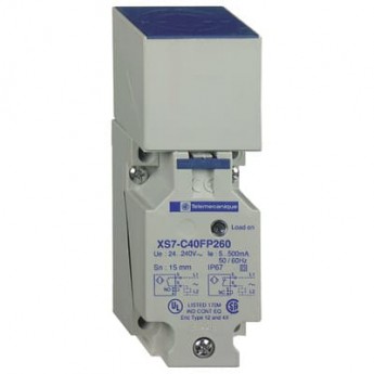 Индуктивный датчик приближения TELEMECANIQUE Sensors XS7C40FP260 487523 Индуктивный датчик приближения TELEMECANIQUE Sensors XS7C40FP260 487523