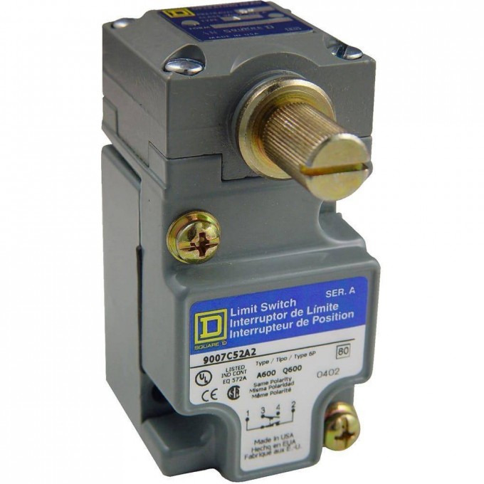 Концевой выключатель TELEMECANIQUE Sensors 9007C54A2P5 488622